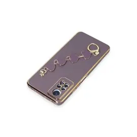 Newface Xiaomi Redmi Note 12 Pro 4G Kılıf Esila Silikon - Mor