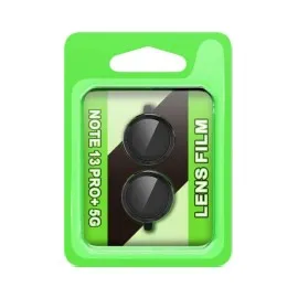 Newface Xiaomi Redmi Note 13 Pro Plus Raze Metal Kamera Lens - Siyah