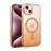 Newface Apple Iphone 14 Glossy Magsafe Kapak - Turuncu