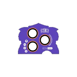 Newface Apple iPhone 17 Pro Max Bilvis Titan Kamera Lens - Turuncu