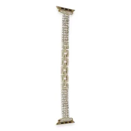 Newface Apple Watch 38Mm Live Taşlı Kordon - Gold