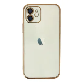Newface Iphone 11 Kılıf Razer Lensli Silikon - Gold
