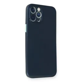 Newface Iphone 12 Pro Kılıf Pp Ultra İnce Kapak - Mavi