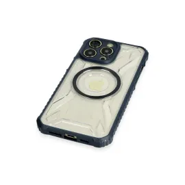 Newface Iphone 13 Pro Kılıf Prag Magneticsafe Kapak - Lacivert