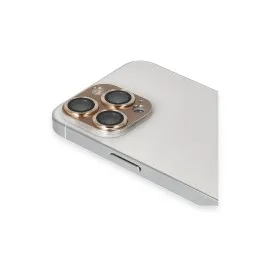 Newface Iphone 13 Pro Max Pers Alüminyum Kamera Lens - Gold