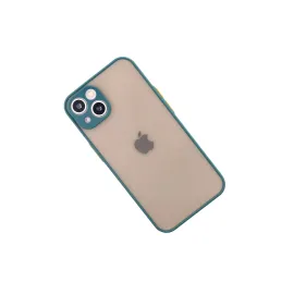 Newface Iphone 14 Kılıf Montreal Silikon Kapak - Yeşil