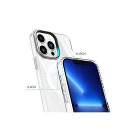 Newface Iphone 14 Pro Kılıf Beta Magneticsafe Silikon - Şeffaf