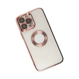 Newface Iphone 14 Pro Max Kılıf Slot Silikon - Rose Gold