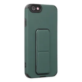 Newface Iphone 6 Kılıf Mega Standlı Silikon - Yeşil