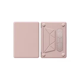 Newface Macbook Air 15 2024 Macbook Deri Kapak - Pembe