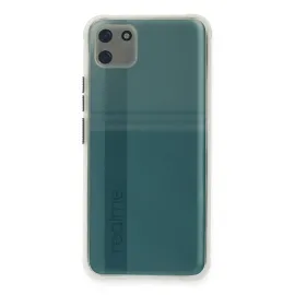 Newface Realme C11 Kılıf Miami Şeffaf Silikon - Şeffaf