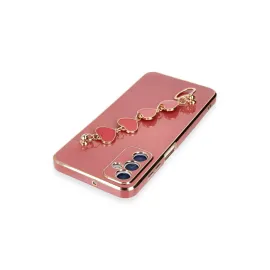 Newface Samsung Galaxy A14 4G Kılıf Esila Silikon - Kırmızı