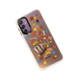 Newface Samsung Galaxy A14 4G Kılıf Estoril Desenli Kapak - Estoril - 16