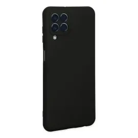 Newface Samsung Galaxy M33 Kılıf Nano Içi Kadife Silikon - Siyah