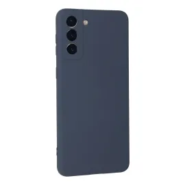 Newface Samsung Galaxy S21 Plus Kılıf Nano Içi Kadife Silikon - Gri