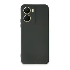 Newface Vivo Y16 Kılıf First Silikon - Koyu Yeşil