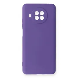 Newface Xiaomi Mi 10T Lite Kılıf Nano Içi Kadife Silikon - Mor