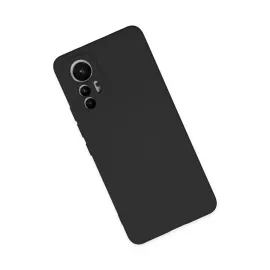 Newface Xiaomi Mi 12 Lite Kılıf Nano Içi Kadife Silikon - Siyah