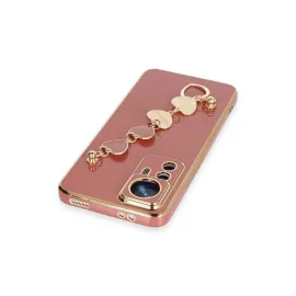 Newface Xiaomi Mi 12T Pro Kılıf Esila Silikon - Kırmızı