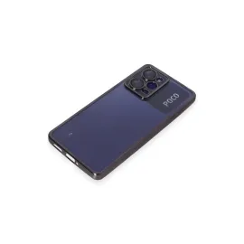 Newface Xiaomi Poco X5 Pro 5G Kılıf Razer Lensli Silikon - Mor