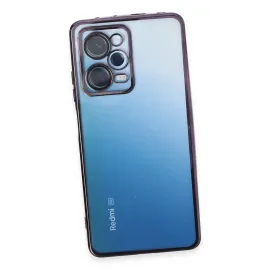 Newface Xiaomi Redmi Note 12 Pro 5G Kılıf Razer Lensli Silikon - Mor