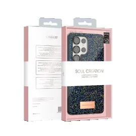 Onegif Samsung Galaxy S25 Ultra Bright Simli Kapak - Siyah