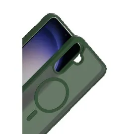 Joko Samsung Galaxy S25 FE Jota Magsafe Kapak - Koyu Yeşil