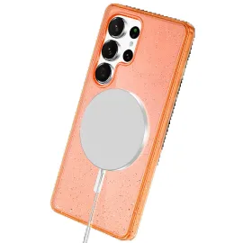 Joko Samsung Galaxy S25 Ultra Star Magsafe Kapak - Turuncu