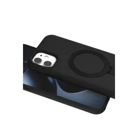 Newface Apple Iphone 11 Regal Magsafe Standlı Kapak - Siyah