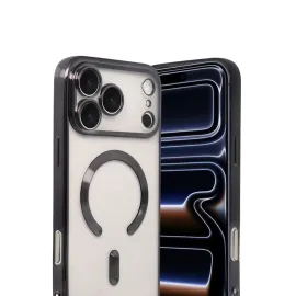 Newface Apple Iphone 17 Pro Max Kross Magneticsafe Kapak - Siyah