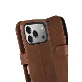 Newface Apple Iphone 17 Pro Trend S Plus Kapaklı Kılıf - Taba