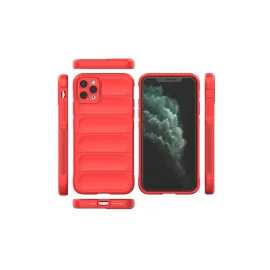 Newface Iphone 11 Pro Max Kılıf Optimum Silikon - Kırmızı