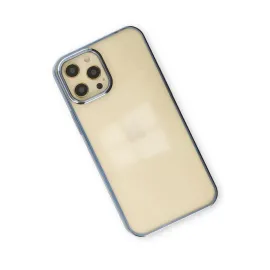 Newface Iphone 12 Pro Max Kılıf Element Silikon - Mavi