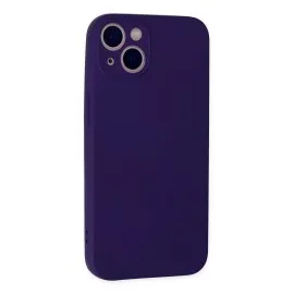 Newface Iphone 13 Mini Kılıf Nano Içi Kadife Silikon - Mor