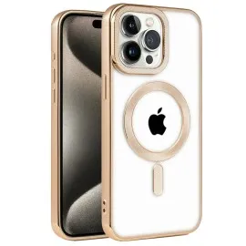 Newface Iphone 14 Pro Kılıf Kronos Magsafe Kapak - Gold