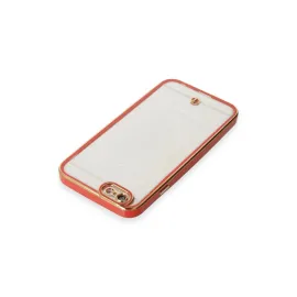 Newface Iphone 6 Kılıf Liva Lens Silikon - Kırmızı