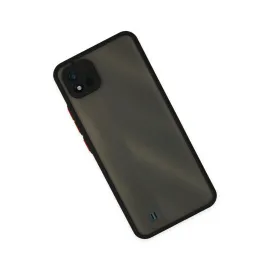 Newface Realme C11 2021 Kılıf Montreal Silikon Kapak - Siyah