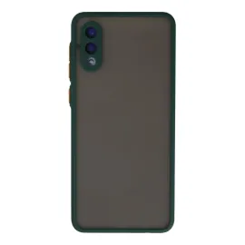 Newface Samsung Galaxy A02 Kılıf Montreal Silikon Kapak - Yeşil