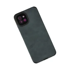 Newface Samsung Galaxy A03 Kılıf Loop Deri Silikon - Lacivert