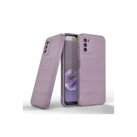 Newface Samsung Galaxy A03S Kılıf Optimum Silikon - Mor
