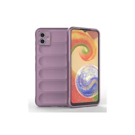 Newface Samsung Galaxy A04E Kılıf Optimum Silikon - Mor