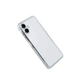 Newface Samsung Galaxy A07 4G Razer Lensli Silikon - Gümüş