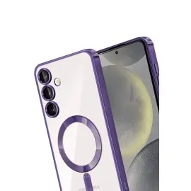 Newface Samsung Galaxy A55 5G Kross Magneticsafe Kapak - Mor