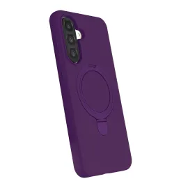 Newface Samsung Galaxy A56 Regal Magsafe Standlı Kapak - Derin Mor