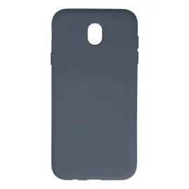 Newface Samsung Galaxy J7 Pro / J730 Kılıf Nano Içi Kadife Silikon - Gri