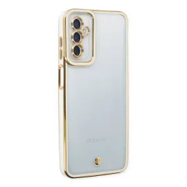 Newface Samsung Galaxy M23 Kılıf Liva Lens Silikon - Beyaz