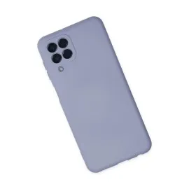 Newface Samsung Galaxy M33 Kılıf Nano Içi Kadife Silikon - Lila