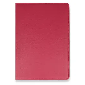 Newface Samsung Galaxy T860 Tab S6 10.5 Kılıf 360 Tablet Deri Kılıf - Pembe