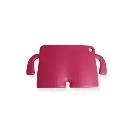 Newface Samsung Galaxy Tab A9 Plus Kılıf Karakter Tablet Silikon - Pembe