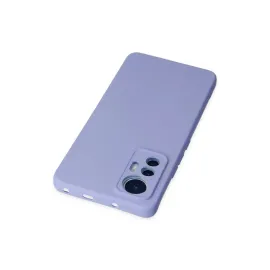 Newface Xiaomi Mi 12 Lite Kılıf Nano Içi Kadife Silikon - Lila